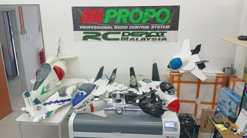 rc kapal terbang haznie 09