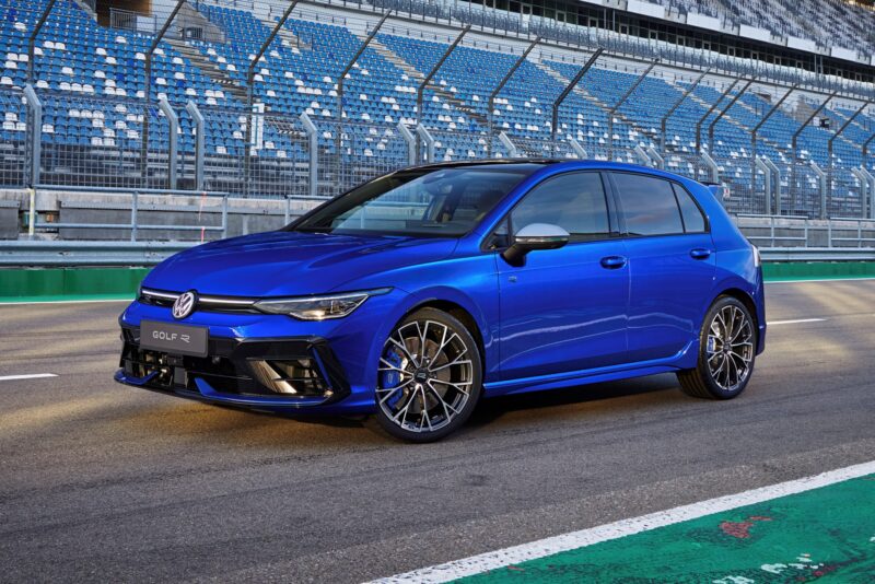 The new Volkswagen Golf R