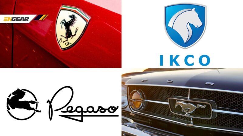 kereta logo kuda
