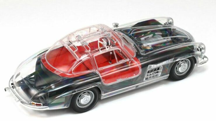 tamiya mercedes 300 sl see through 02